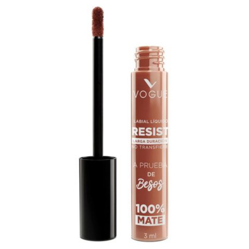 LABIAL VOGUE LÍQUIDO RESIST MATE CÁLIDAD 3 ML - 1