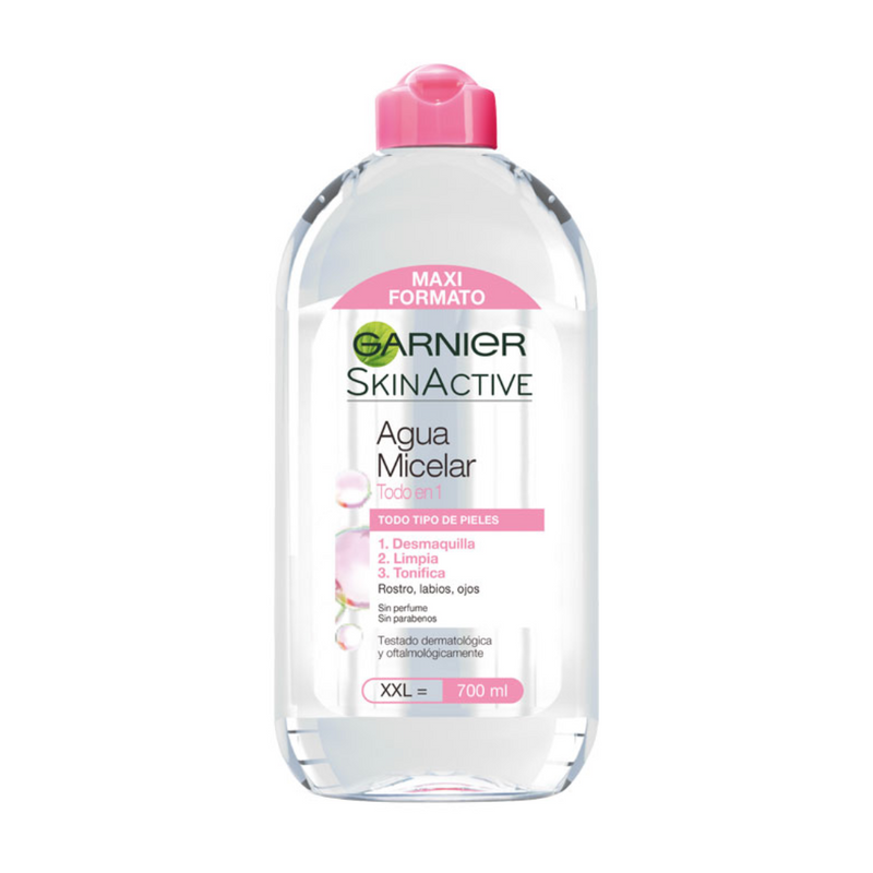 AGUA MICELAR GARNIER CLASICA SKIN ACTIVE 700 ML - 1