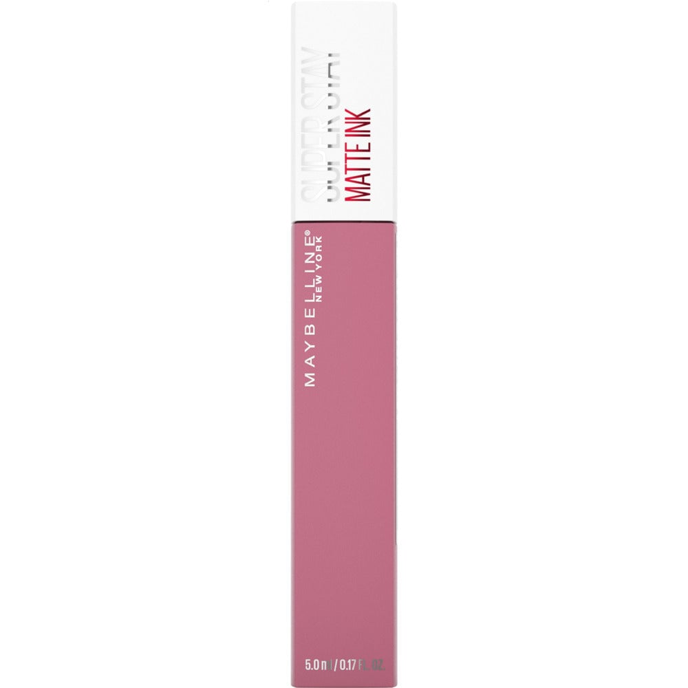 LABIAL MAYBELLINE LARGA DURACIÓN SUPER STAY MATTE INK PINK 180 REVOLUTIONARY - 1