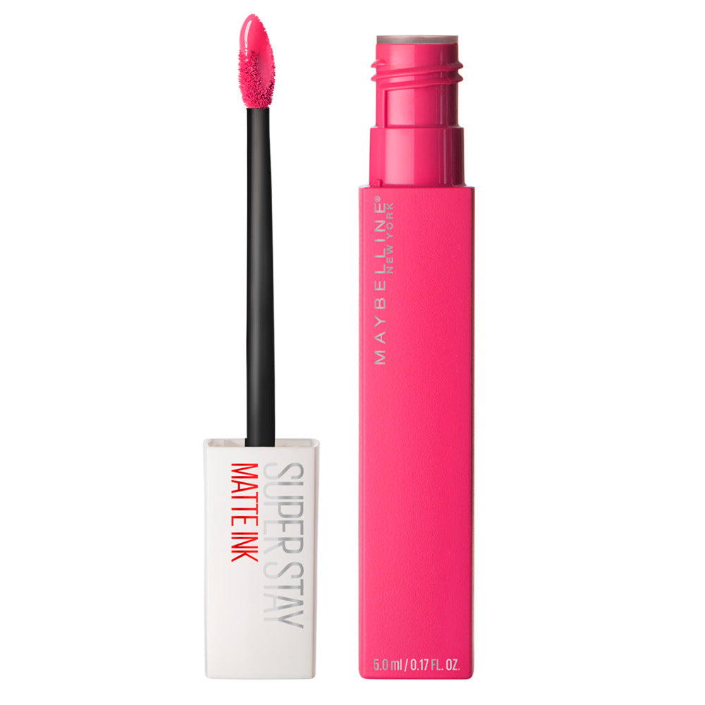 LABIAL MAYBELLINE LARGA DURACIÓN SUPERSTAY MATTE INK 30 ROMANTIC - 1
