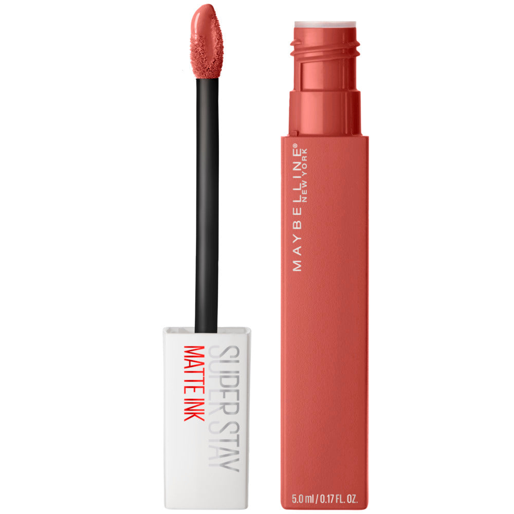 LABIAL MAYBELLINE LARGA DURACIÓN SUPERSTAY MATTE INK CITY 130 SELF STARTER - 1