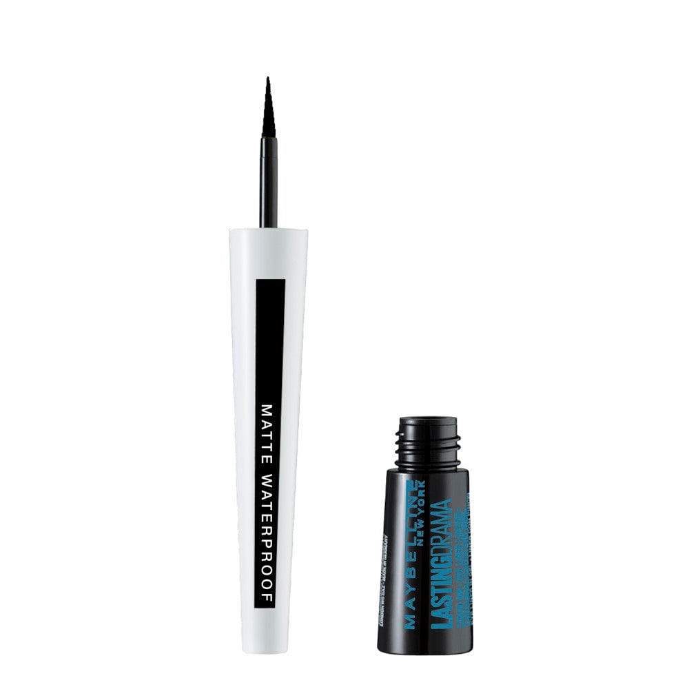 DELINEADOR OJOS MAYBELLINE LÍQUIDO MASTER INK A PRUEBA AGUA NEGRO - 1
