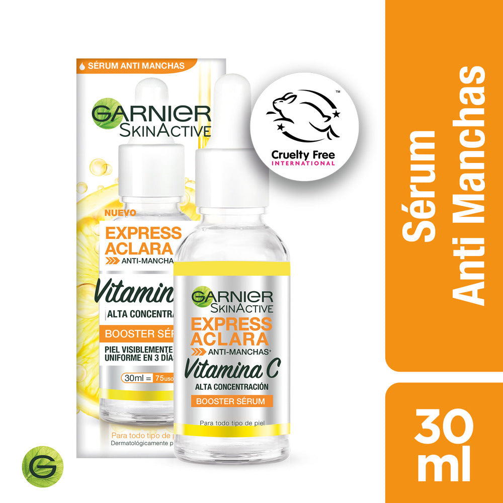SERUM GARNIER EXPRESS VITAMINA C ACLARA 30 ML - 1