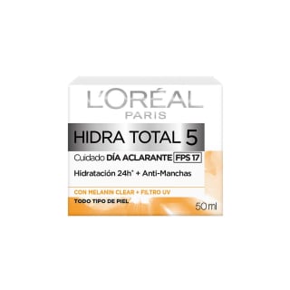CREMA DE DÍA ROSTRO L'ORÉAL SPF 15 50 ML HIDRATANTE ANTI-MANCHAS HIDRA -TOTAL 5 - 1
