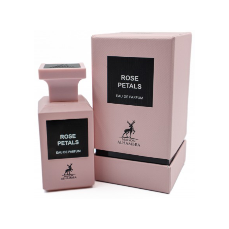 PERFUME MAISON ALHAMBRA ROSE PETALS UNISEX EDP 80 ML - 1