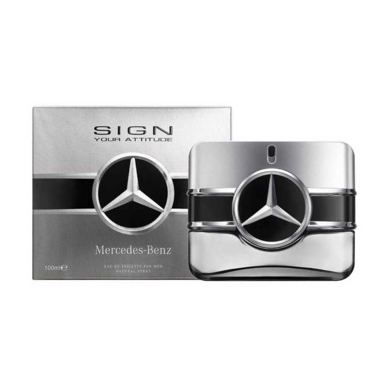 PERFUME MERCEDES BENZ SIGN YOUR ATTITUDE HOMBRE EDT 100 ML - 1