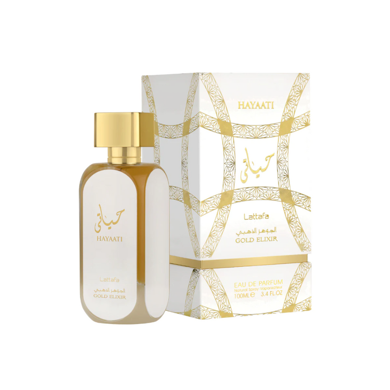 PERFUME LATTAFA HAYAATI GOLD ELIXIR EDP 100 ML UNISEX - 1