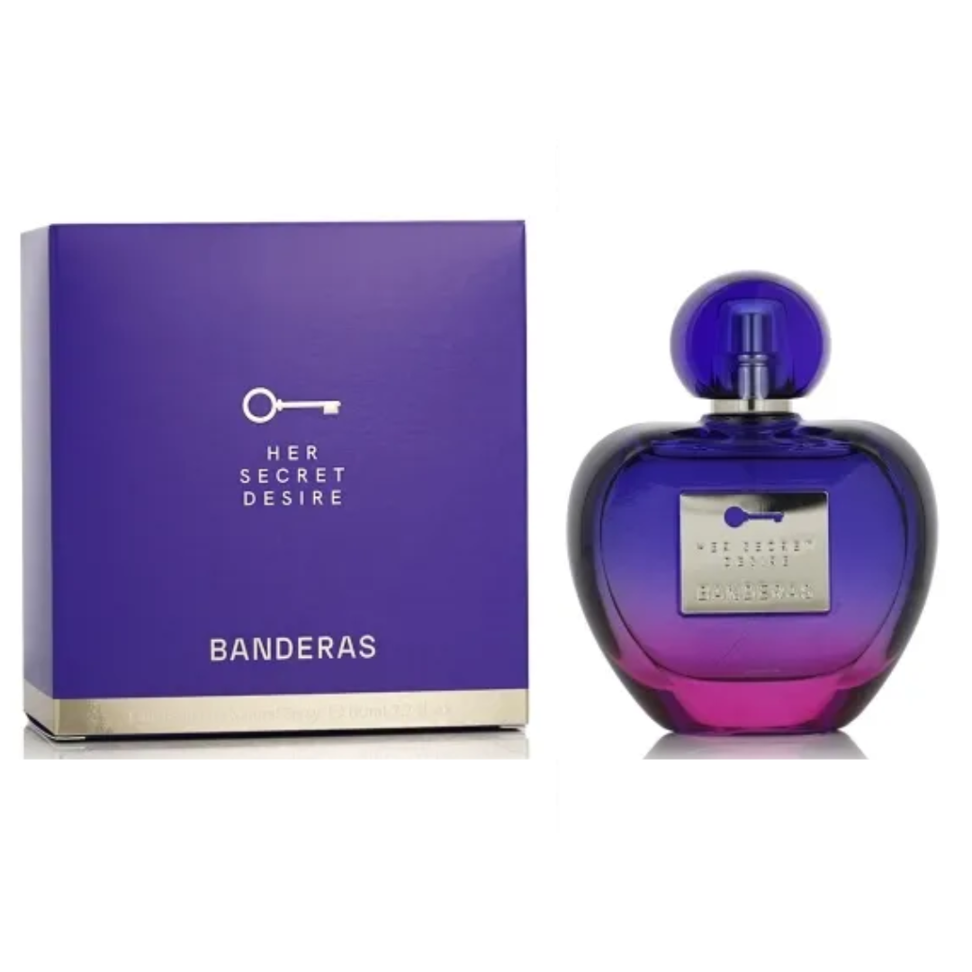 PERFUME ANTONIO BANDERAS HER SECRET DESIRE MUJER EDT 80 ML - 1