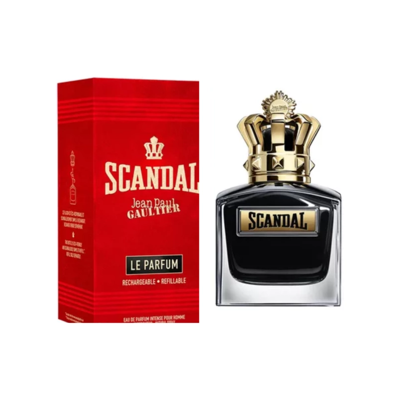 PERFUME JEAN PAUL GAULTIER SCANDAL LE PARFUM INTENSE POUR HOMME HOMBRE EDP 50 ML RECARGABLE - 1
