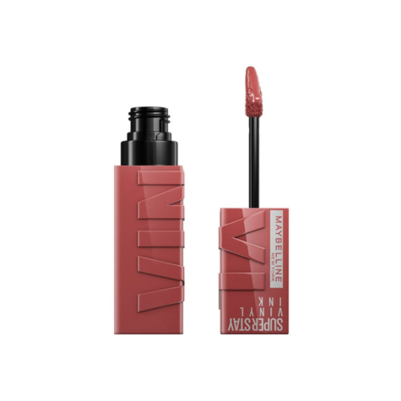 LABIAL SUPER STAY VINYL INK 115 PEPPY MAYBELLINE - 1