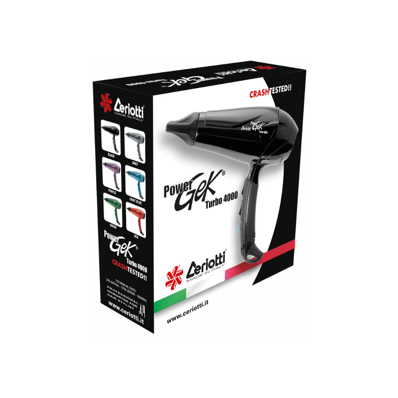 SECADOR CERIOTTI POWER GEK TURBO 4000 NEGRO - 1