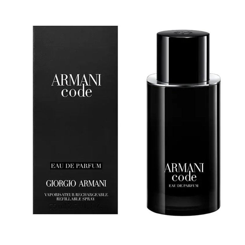 ARMANI CODE EDP 75 ML. GIORGIO ARMANI RECARGABLE / REFILLABLE - 1