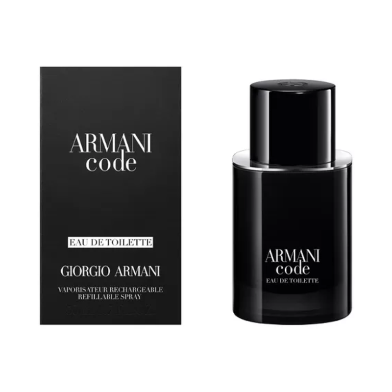 PERFUME ARMANI CODE EDT 50 ML. RECARGABLE/REFILL GIORGIO ARMANI - 1