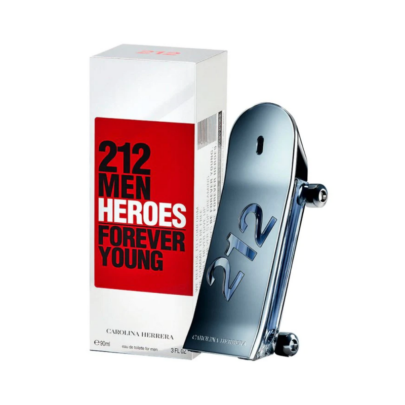 PERFUME CAROLINA HERRERA 212 MEN HEROES FOREVER YOUNG EDT 90 ML - 1