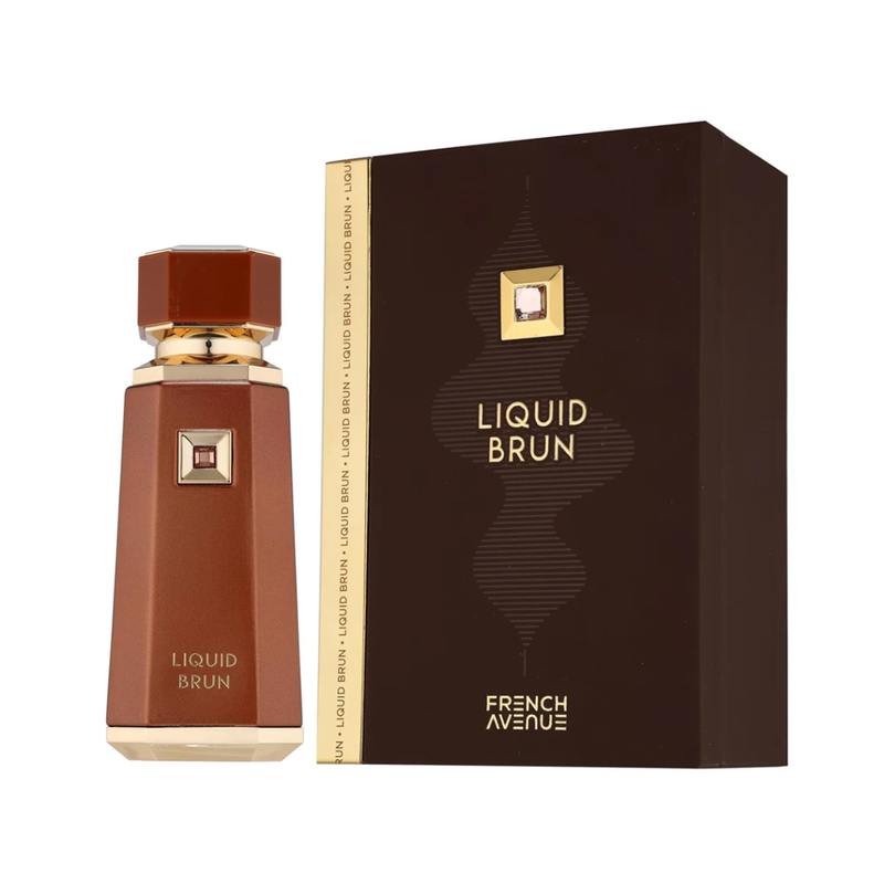 PERFUME FRAGRANCE WORLD LIQUID BRUN FRENCH AVENUE EDP 100 ML HOMBRE - 1