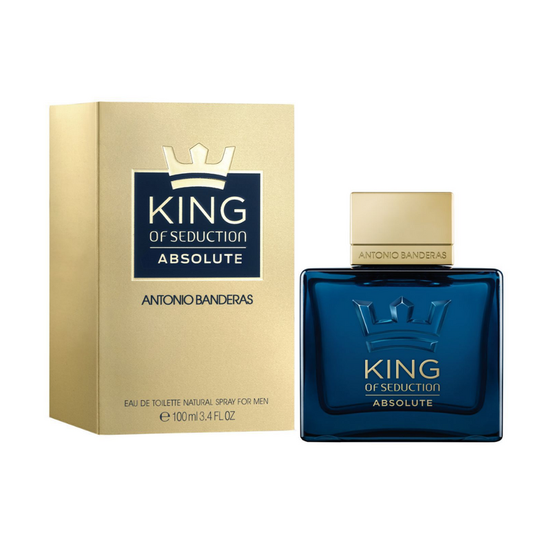 PERFUME ANTONIO BANDERAS KING OF SEDUCTION ABSOLUTE EDT 100 ML HOMBRE - 1