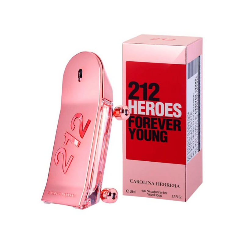 PERFUME CAROLINA HERRERA 212 WOMAN HEROES EDP 50ML MUJER - 1