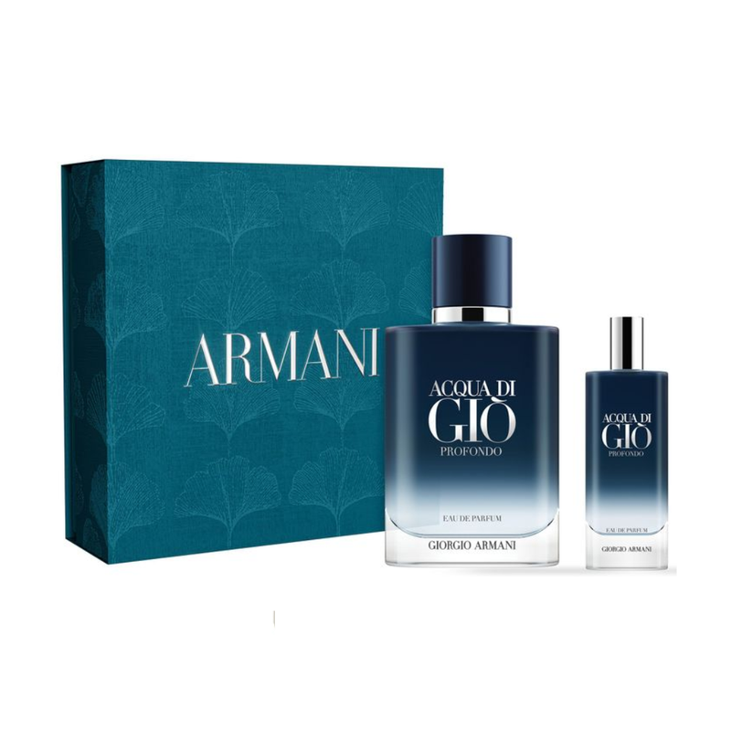 SET PERFUME GIORGIO ARMANI ACQUA DI GIO PROFONDO EDP 100 ML + 15 ML 2025