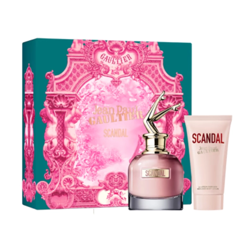 SET PERFUME JEAN PAUL GAULTIER SCANDAL EDP 50 ML + BODY LOTION 75 ML MD25 - 1