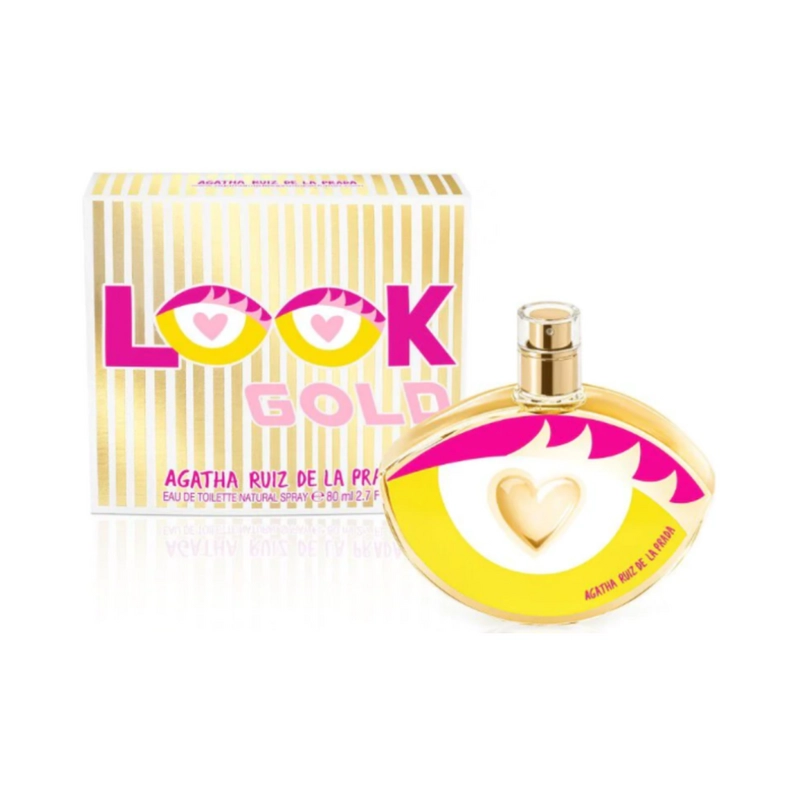 AGATHA RUIZ DE LA PRADA LOOK GOLD EDT 80 ML MUJER - 1