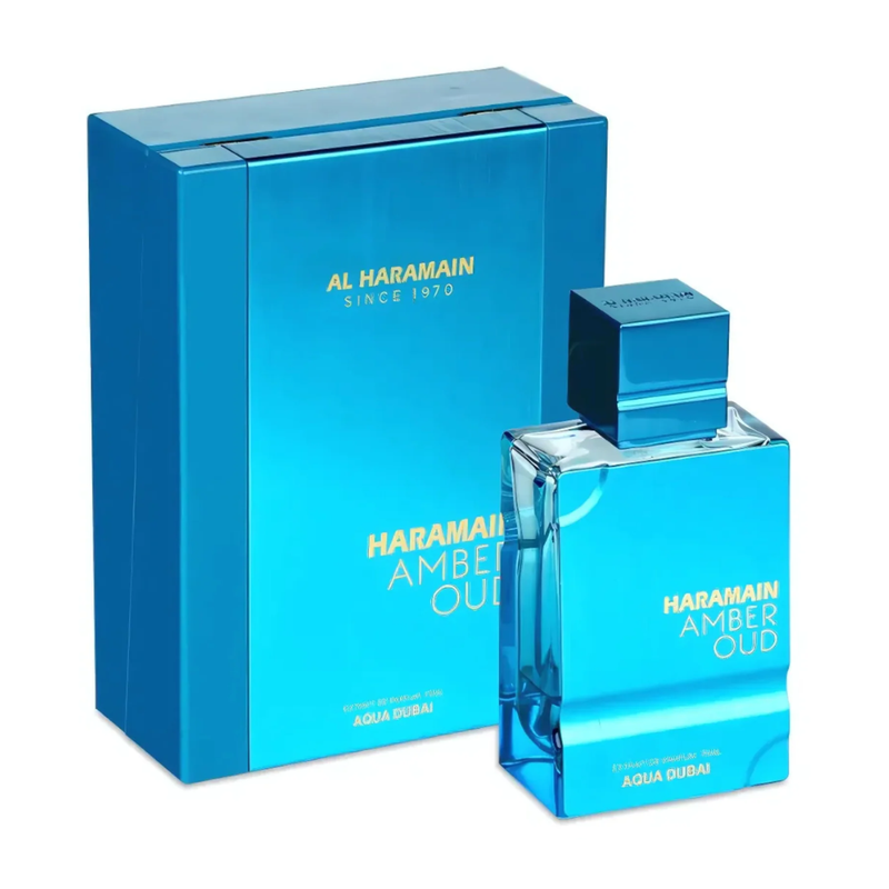 PERFUME AL HARAMAIN AMBER OUD AQUA DUBAI EXTRAIT DE PARFUM 100 ML - 1