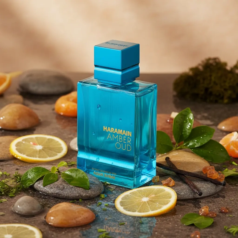 PERFUME AL HARAMAIN AMBER OUD AQUA DUBAI EXTRAIT DE PARFUM 100 ML - 2