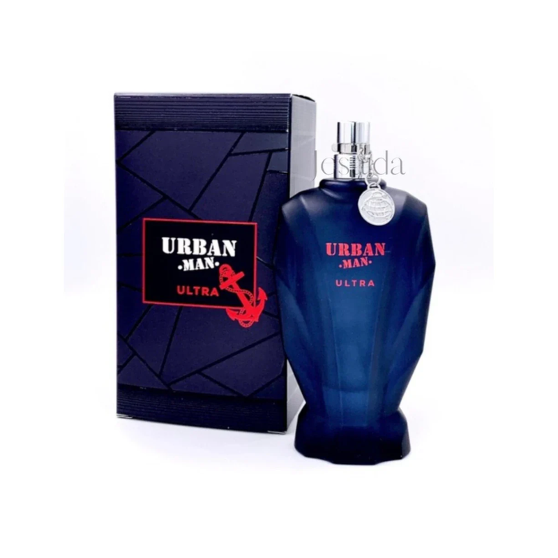 PERFUME URBAN MAN ULTRA EDP 90 ML FRAGRANCE WORLD - 1