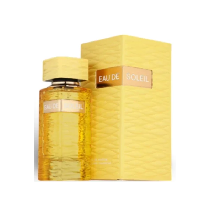 PERFUME EAU DE SOLEIL EDP 100 ML UNISEX FRAGRANCE WORLD - 1