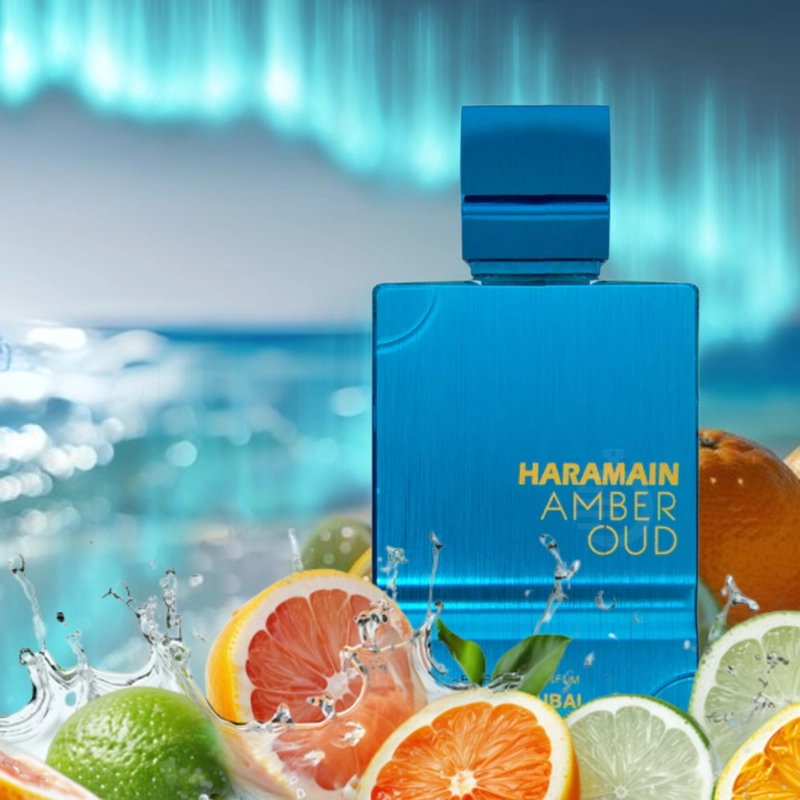 PERFUME AL HARAMAIN AMBER OUD AQUA DUBAI EXTRAIT DE PARFUM 75 ML - 2