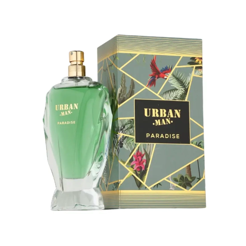 PERFUME URBAN MAN PARADISE EDP 90 ML FRAGRANCE WORLD - 1
