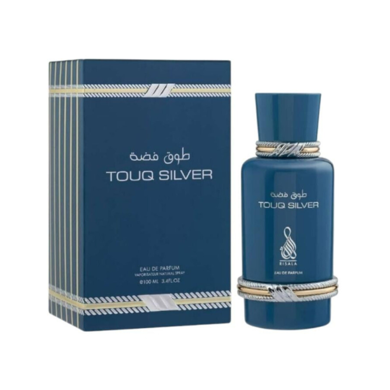 PERFUME TOUQ SILVER EDP 100 ML RISALA - 1