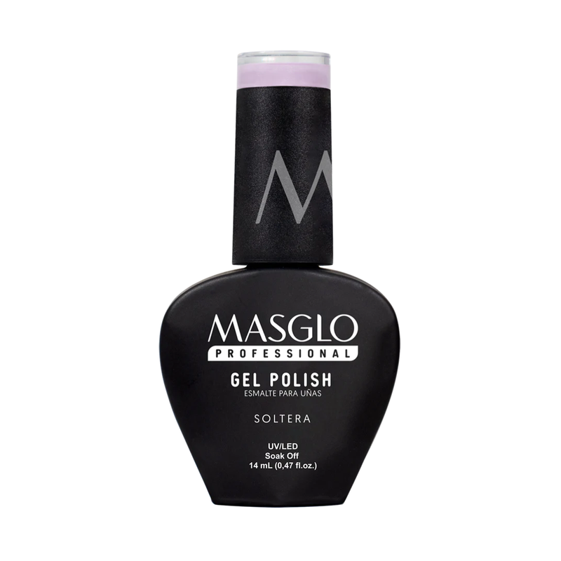 ESMALTE SEMI-PERMANENTE GEL POLISH SOLTERA 14ML. MASGLO PROFESSIONALLOGRADO - 1