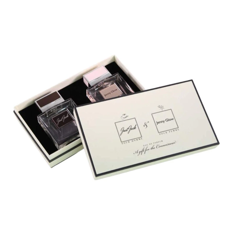 SET JUST JACK AND JENNY GLOW GIFT 2 X 100ML HOMBRE Y MUJER - 1