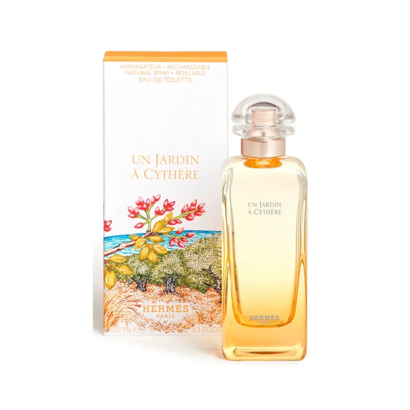 PERFUME UN JARDIN A CYTHERE EDT 100 ML UNISEX RECARGABLE/REFILL HERMES - 1