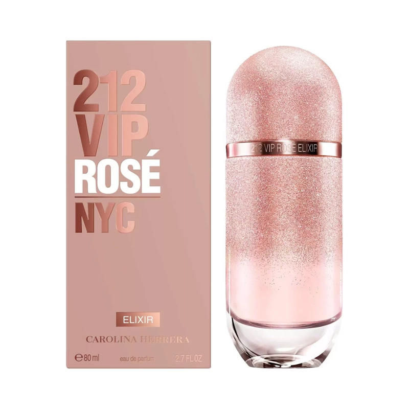 CAROLINA HERRERA 212 VIP ROSE  NYC ELIXIR EDP 80ML - 1