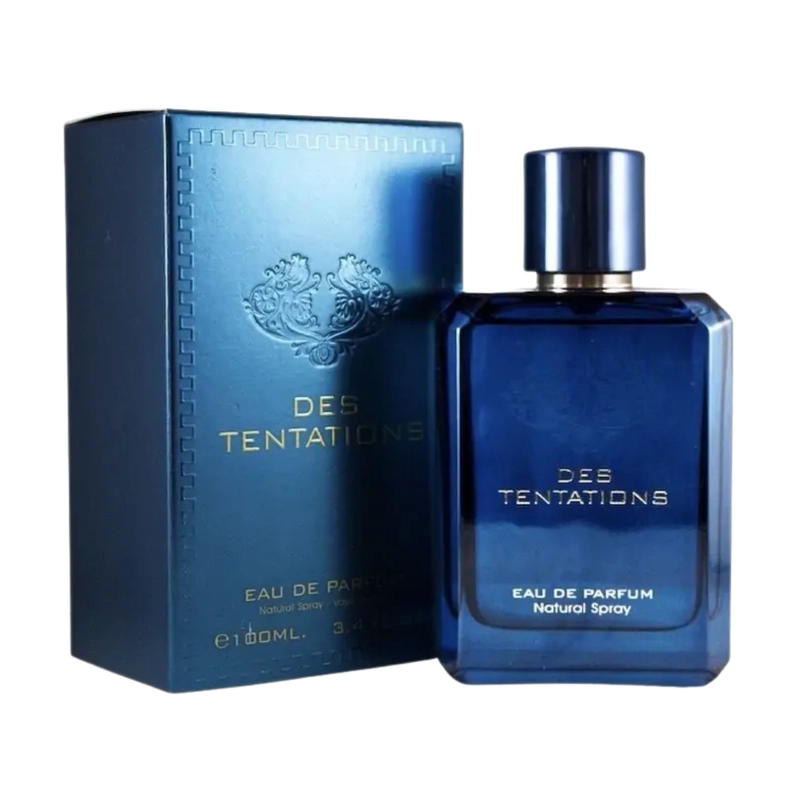 PERFUME FRAGRANCE WORLD DES TENTATIONS EDP 100ML HOMBRE-INSPIRADO EN VERSACE EROS HOMBRE - 1