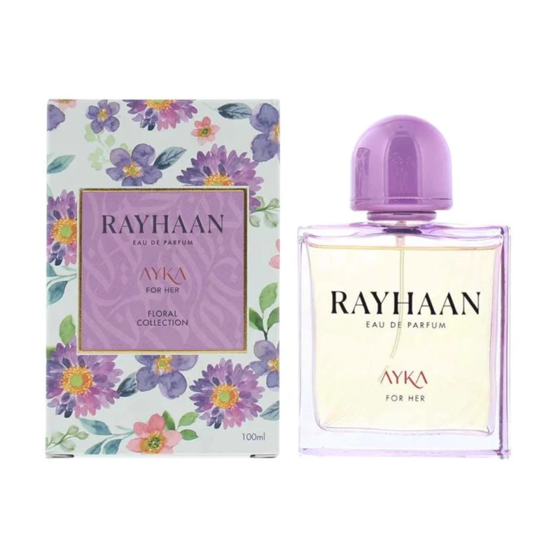 PERFUME RAYHAAN AYKA FOR HER  FLORAL COLLECTION  EDP 100 ML - 1