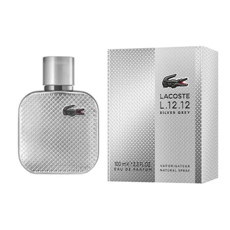 PERFUME L.12.12 SILVER GREY EDP 100 ML DE LACOSTE - 1