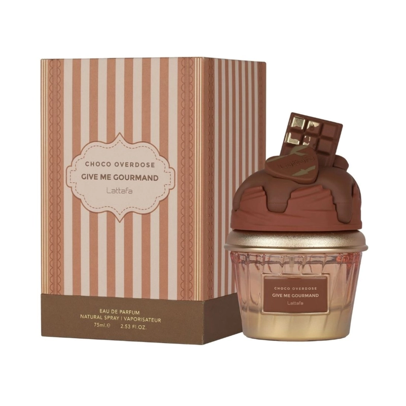 PERFUME CHOCO OVERDOSE GIVE ME GOURMAND EDP 75 ML LATTAFA - 1