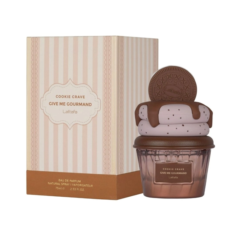PERFUME COOKIE CRAVE GIVE ME GOURMAND EDP 75 ML LATTAFA - 1