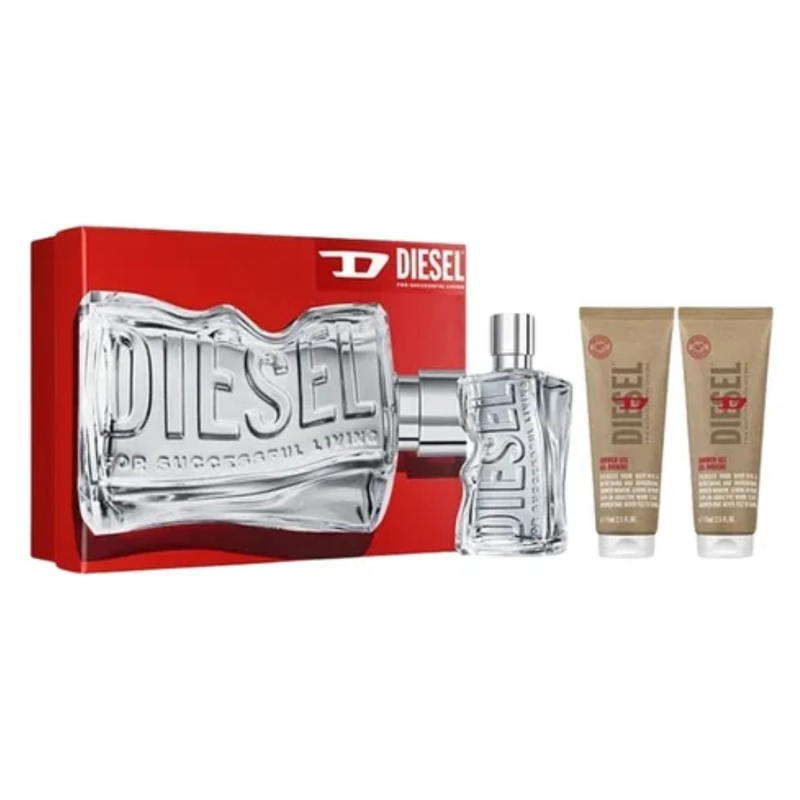 Set Perfume D by Diesel for Successful Living EDT 100 ml + Gel de Ducha 2x75 ml 2023 - 1