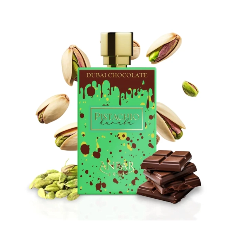 PERFUME ANFAR PISTACHIO KUNAFA DUBAI CHOCOLATE EXTRAIT DE PARFUM 80 ML - 2