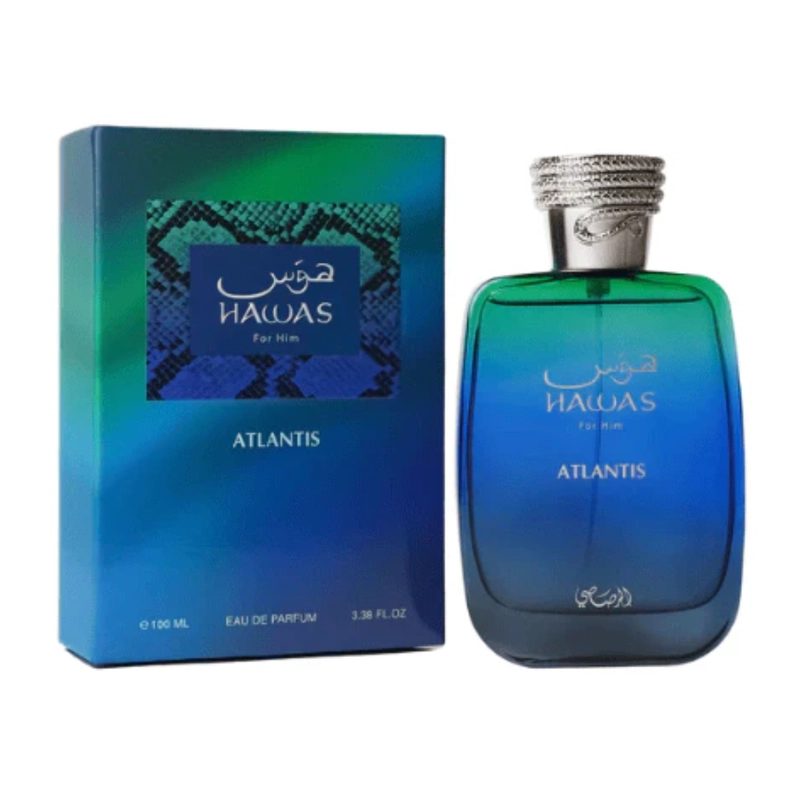 PERFUME HAWAS FOR HIM ATLANTIS EDP 100 ML RASASI - 1