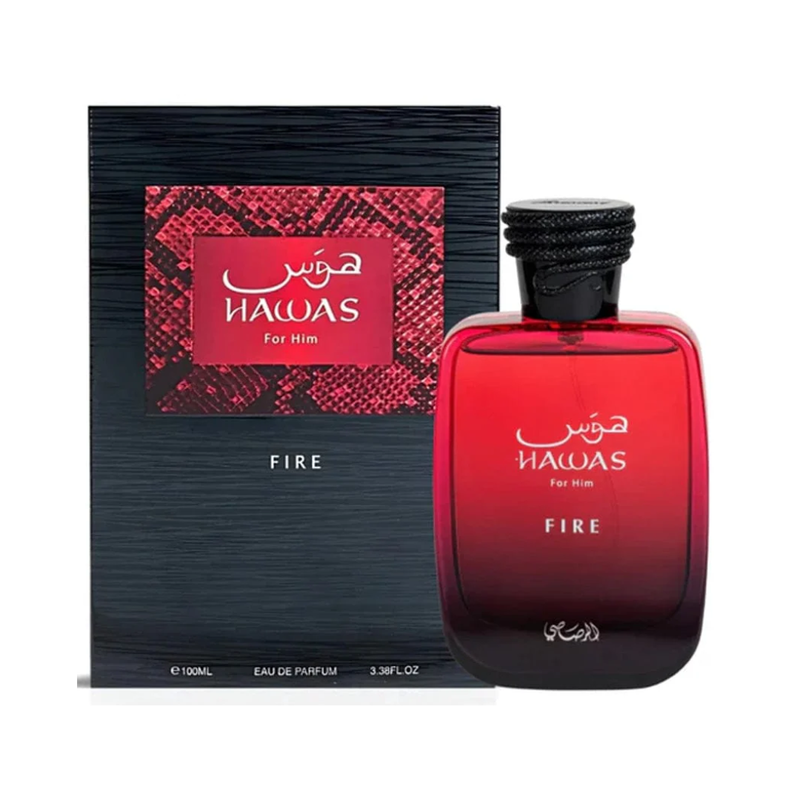 PERFUME HAWAS FOR HIM FIRE EDP 100 ML RASASI - 1