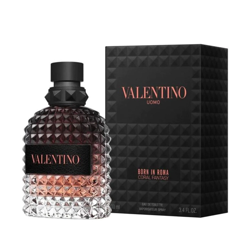 PERFUME BORN IN ROMA CORAL FANTASY EDT 100 ML VALENTINO UOMO - 1