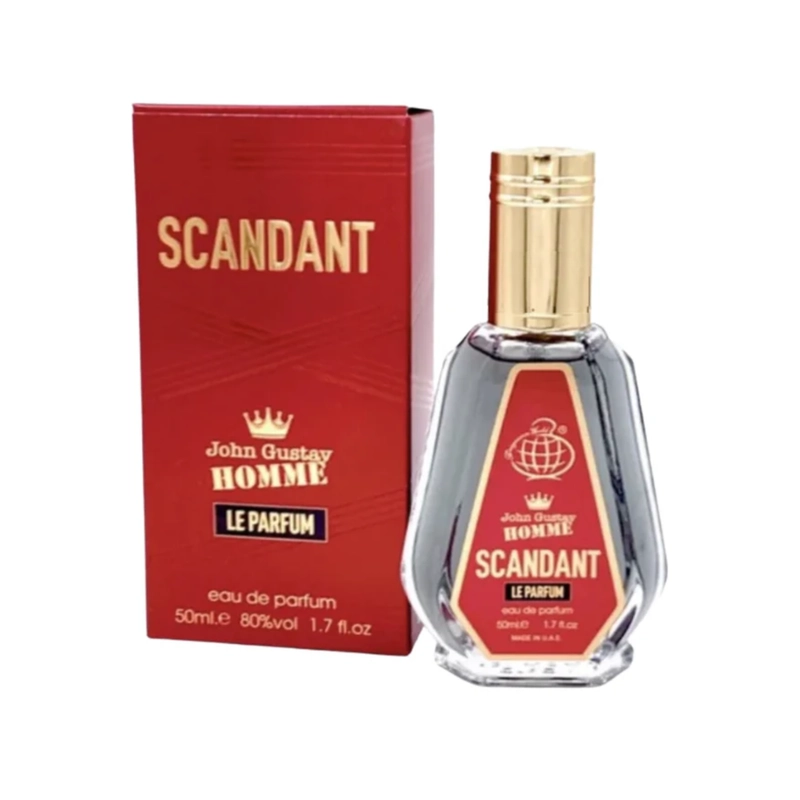 PERFUME SCANDANT JOHN GUSTAY HOMME LE PARFUM EDP 50 ML FRAGRANCE WORLD - 1