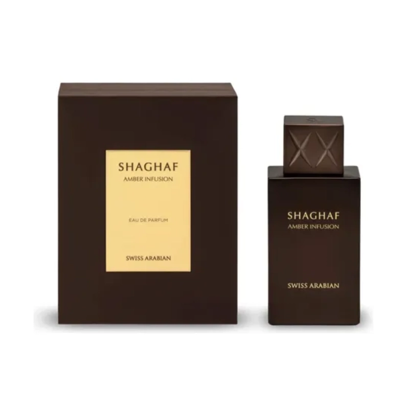 PERFUME SHAGHAF AMBER INFUSION EDP 75 ML SWISS ARABIAN - 1