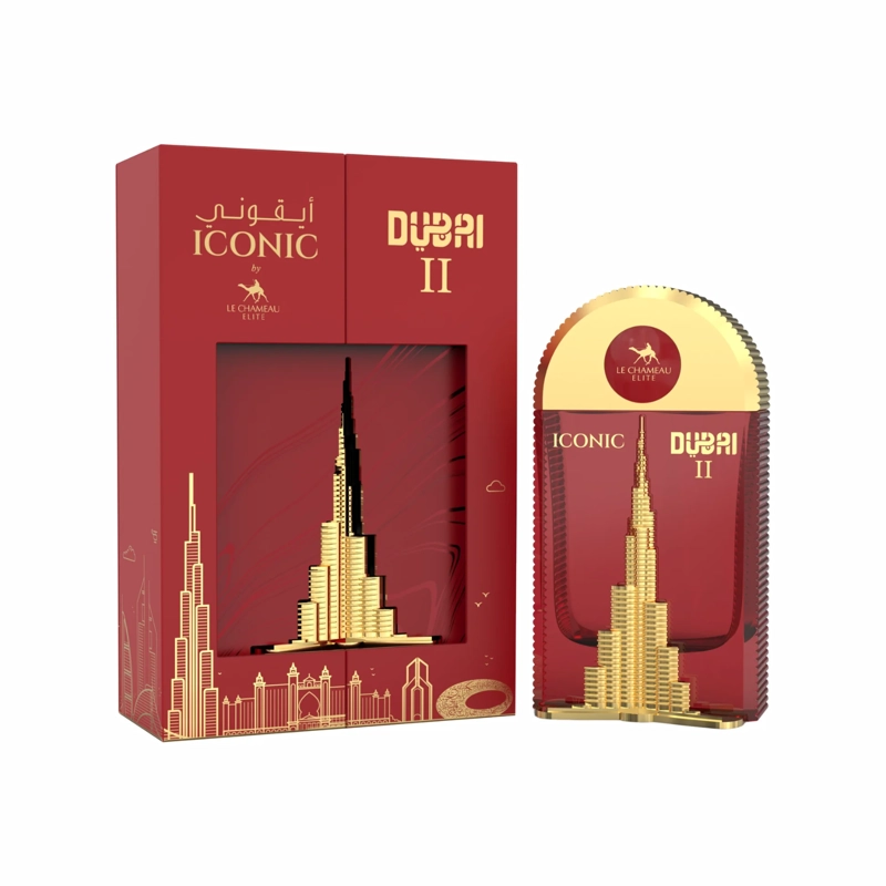 PERFUME ICONIC DUBAI II EDP 100 ML LE CHAMEAU BY EMPER - 1