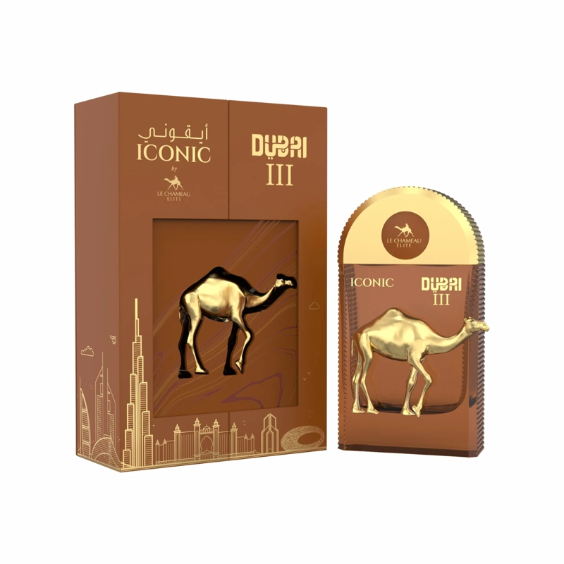 PERFUME ICONIC DUBAI III EDP 100 ML LE CHAMEAU BY EMPER - 1