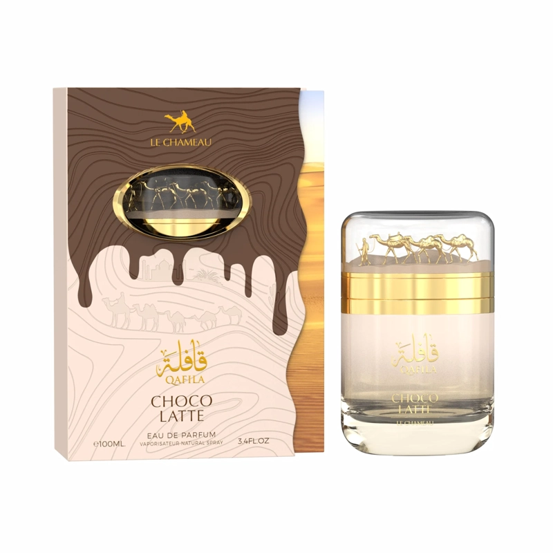PERFUME QAFILA CHOCO LATTE EDP 100 ML LE CHAMEAU BY EMPER - 1